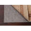 Tapis beige en laine noué à la main de conception unique 3 pi 2 po x 5 pi 3 po Scipio