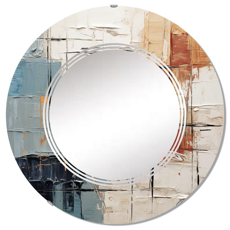 Nyquist Circle Wall Mirror, 32" x 32"