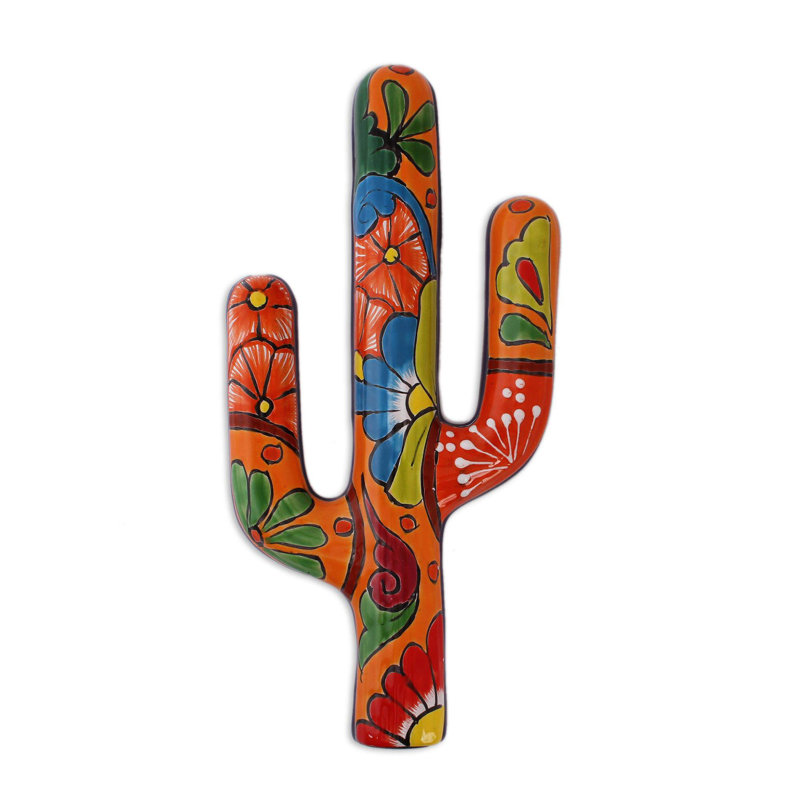 Talavera Handmade Boho Fantasy & Sci-Fi Wall Decor on Solid Wood