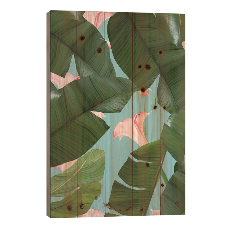 «Wild Flower» par 83 Oranges - impression sur toile tendue, H 26 po x l 18 po x P 1,5 po, Bois
