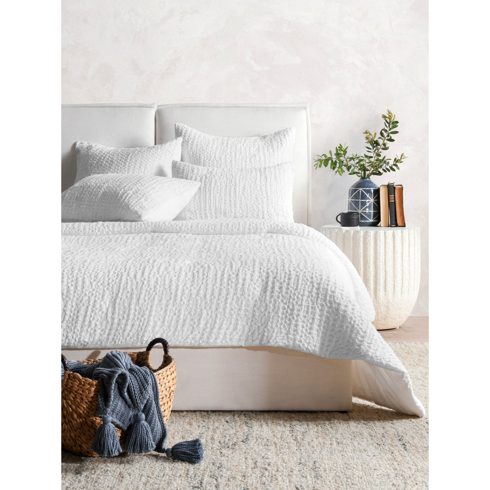 Quilt Set, White, Queen Quilt
