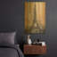 «Rustic Eiffel Tower» par Karen Smith, art mural en métal doré, 16 po x 24 po-133336894