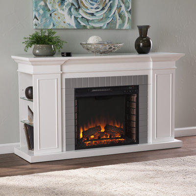 54.75'' W Electric Fireplace with 4700 BTU