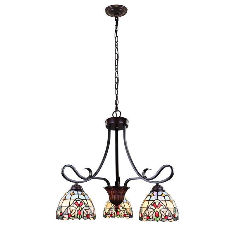 Lustre classique à 3 lumières Bondi