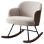 Chaise berçante rembourrée Muthu Boucle-106802201