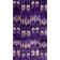 Rumi Ikat Silk Purple/Cream Area Rug