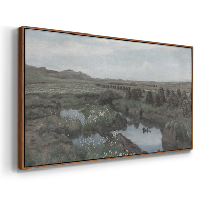 Landscape Series-DCLXX- Framed Gallery Wrapped Canvas -Ready to Hang