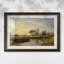 Péniche en aval de l'écluse de Flatford, vers 1810 - John Constable - Estampe encadrée sur mesure-352435936-352435956-352435960