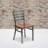 Kendall Clear Coated Ladder Back Metal Restaurant Chair-94568939-23170961