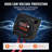 Dual Battery Isolator Kit, 12V 140Amp, Manual And Auto Modes VSR Voltage Sensitive Relay With LCD Screen, Smart Battery Isolator For ATV UTV RV Camper Off-Road Vehicle Caravan Truck Boat Yacht