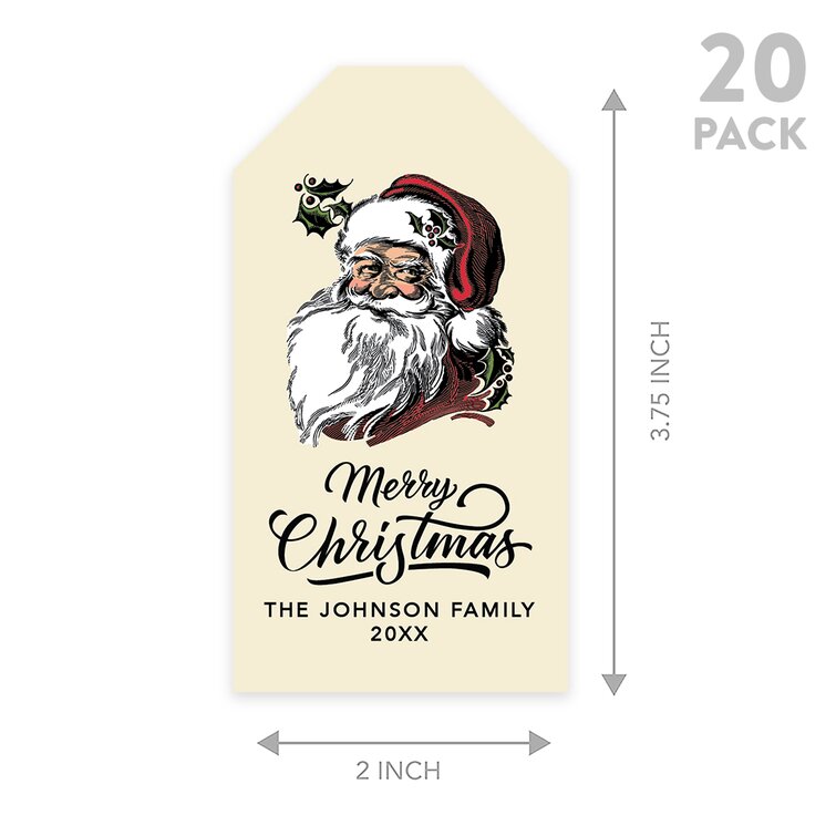 Christmas Self Adhesive Gift Sticker The Holiday Aisle