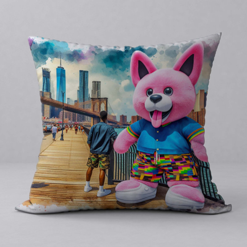 Reversible Throw Pillow