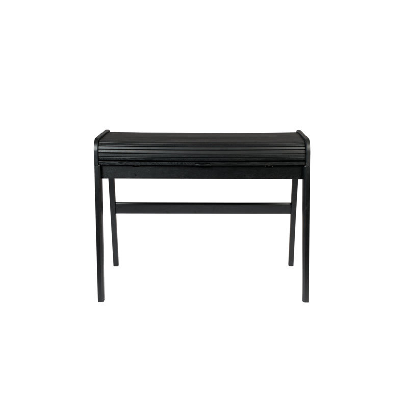 Bureau d'écriture en bois massif Barbier, Noir