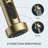 Kitchen Faucet with Pull Down Sprayer, Stainless Steel Kitchen Faucet, Utility Single Handle Spring Sink Faucets 1 or 3 Hole, Kitchen Faucets for Farmhouse Camper Laundry Rv Bar-60067811