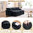 Ariaha 84.6'' Oversized Modular Combo Sofa with Ottoman-108468042