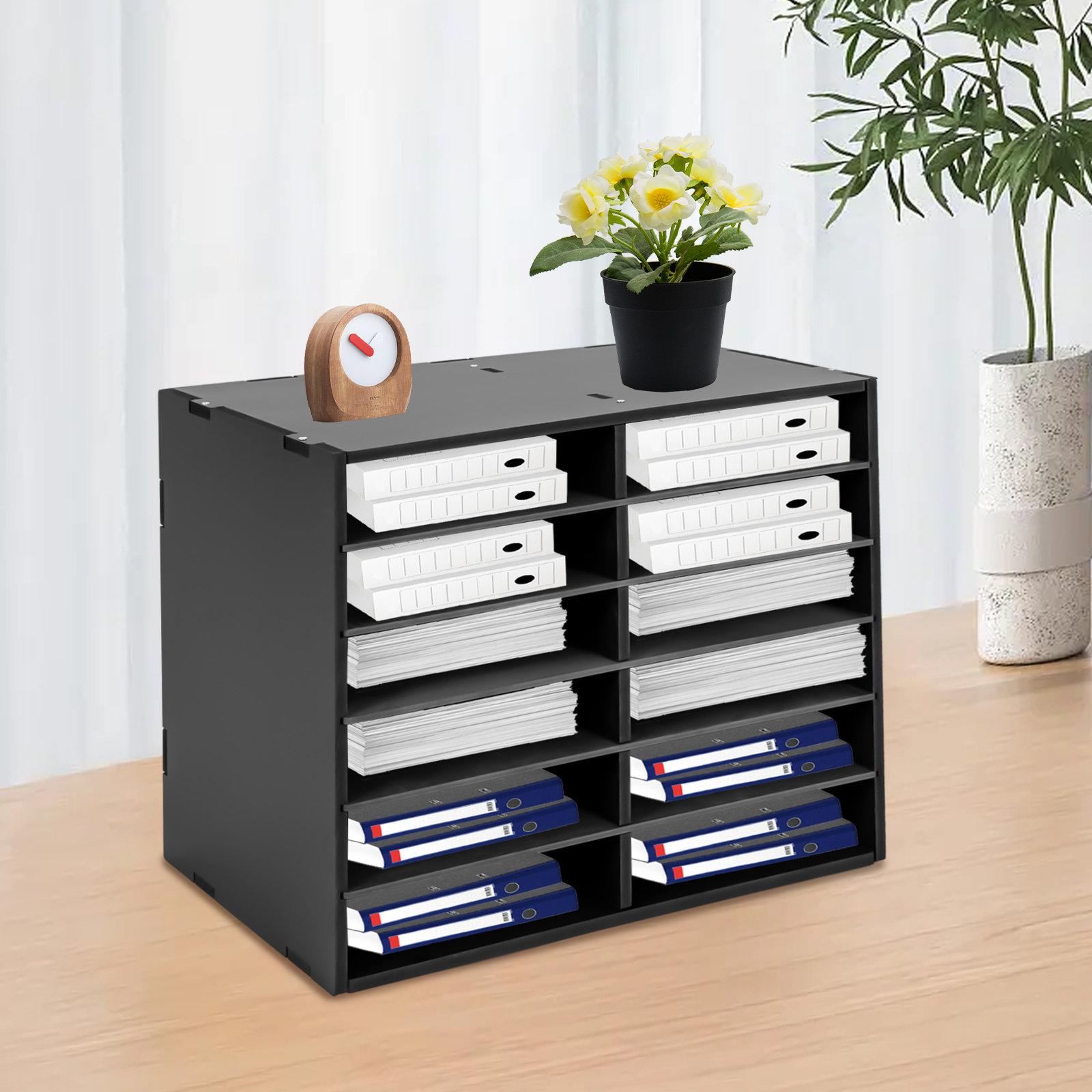 Desktop on sale file cabinet