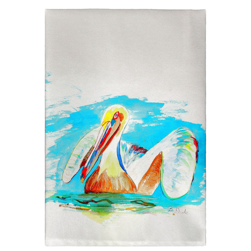 Serviette à main pelican Kaspar