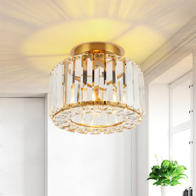 Aithen Crystal Flush Mount