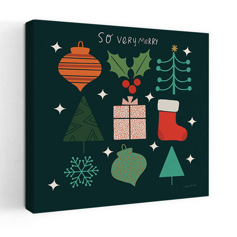 Winter Cheer III by Cheryl Warrick - Wrapped Canvas Print, 91.44 cm H x 91.44 cm W