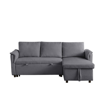 Convertible Comfort Corduroy Modular Sofa For Relaxing Living Spaces