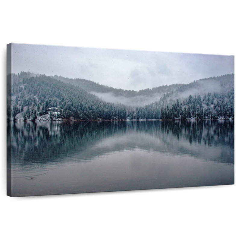 Alvord Cold Heart D'Alene Lake, H 34 po x l 51 po