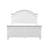 Alvy Panel Bed - White-1159606191