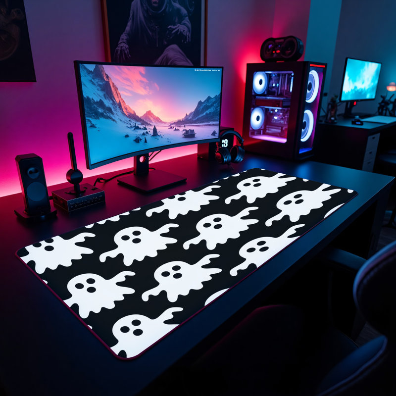 Polyester Desk Pad, 14.4x12.1