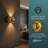 4-Piece Magnetic Mounting Kit With Motion-Sensing Lights 60-Day Battery Life Three Lighting Modes-222150396