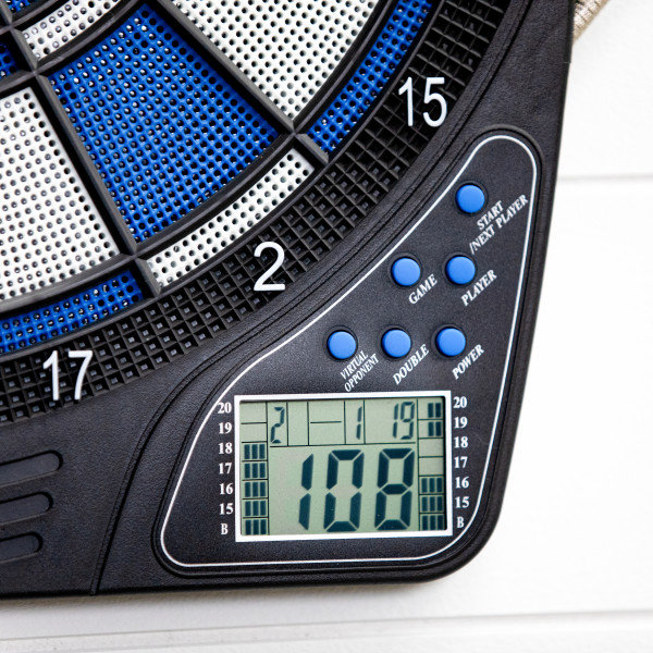 Comet Electronic Dartboard with Soft Tip Darts and Scoring Display