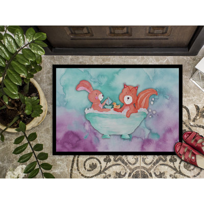 Beulah Non-Slip Outdoor Doormat