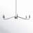Zoyla 6-Light Chandelier in Matte Black-1745263087