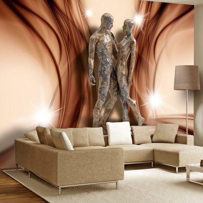Dyon 3D Embossed Matte Peel & Stick Mural, 175cm W x 245cm L