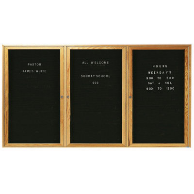 Tableau à lettres mural