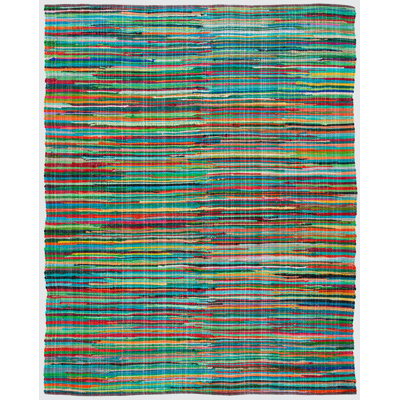 Tapis abstrait en coton tissé à la main Fales