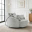 Fauteuil demi-tonneau pivotant à 360 °-751457041