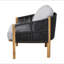 Fauteuil club d'extérieur en bois Grotta-25406369
