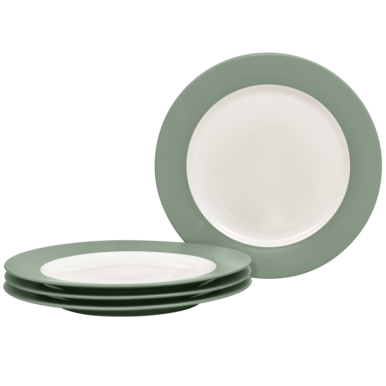 Noritake Colorwave Rim Salad Plates, 8-1/4", Green