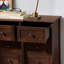 Commode 9 tiroirs en bois massif l 63 po-1606028159