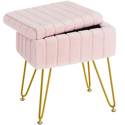 Elliahna Iron Accent Stool