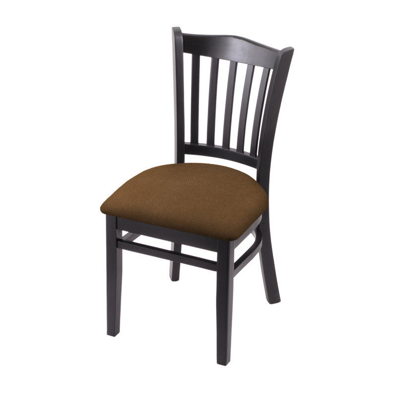 Hampton 18'' H Upholstered Beech Side Chair, Black, Rein Thatch