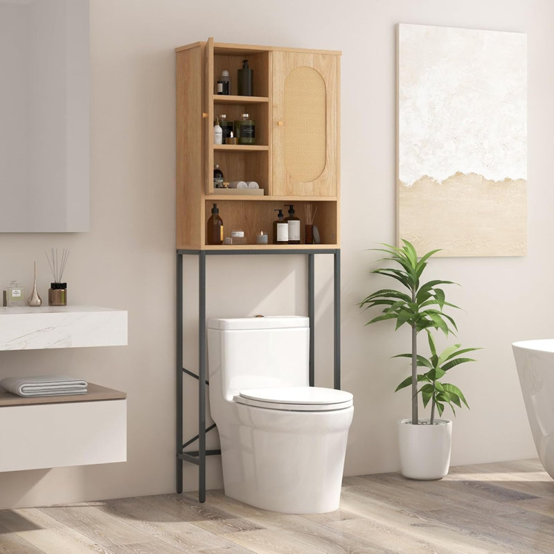 Mounting / Installation Required Over The Toilet Storage