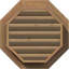 Grille d'aération en cèdre