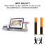 Tablettes murales flottantes en verre Cerrie-1445145079