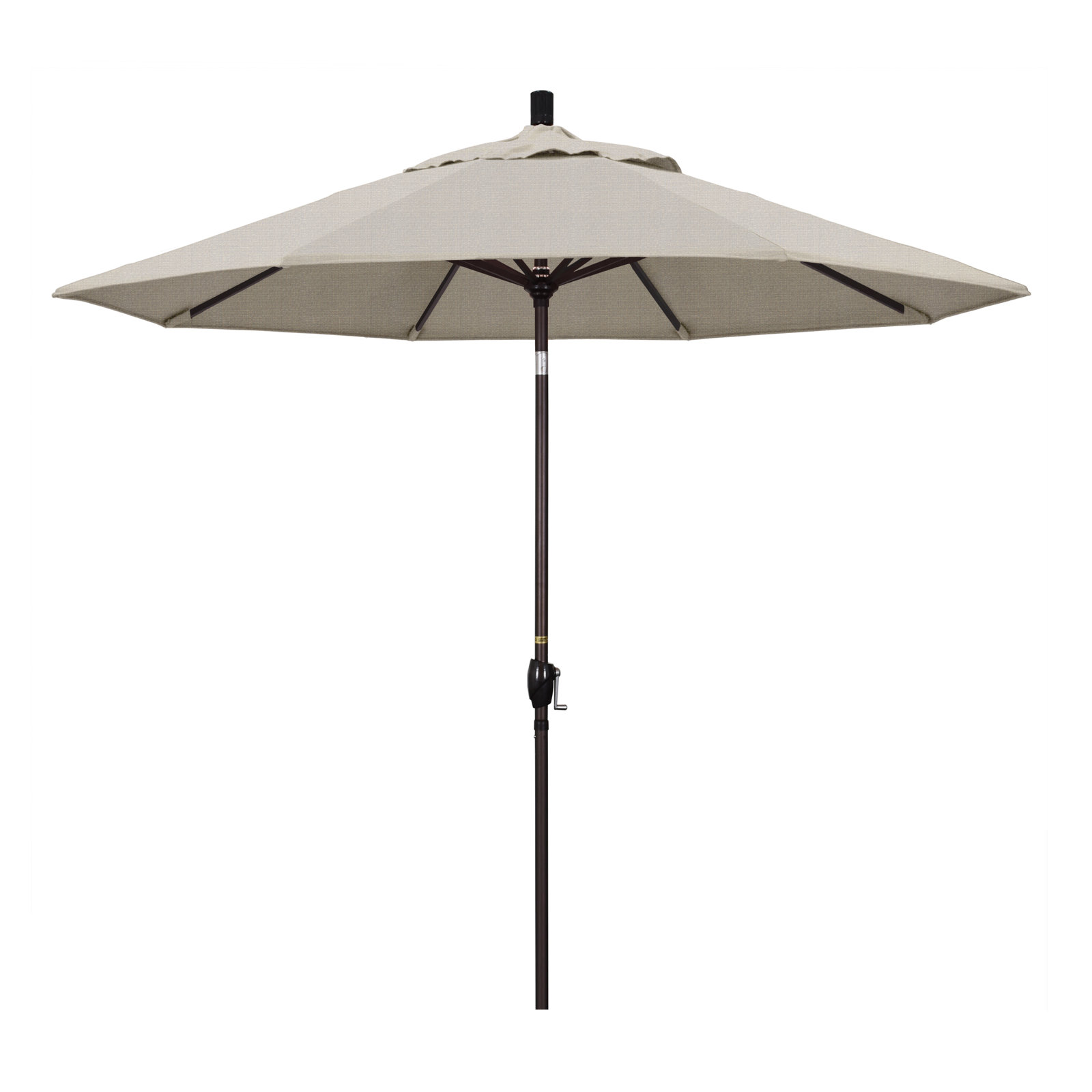 Iuka 9' Umbrella, Woven Granite Performance