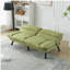 Canapé avec coussin épais, canapé-lit, canapé-lit avec pieds en métal