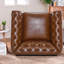 Fauteuil club pivotant Chesterfield