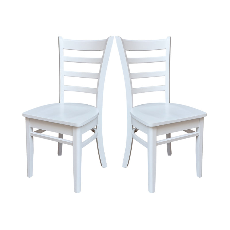Alvery Solid Wood Dining Chair, Chalk