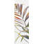 Aquarelle, feuilles de palmier tropicales - impression florale exotique encadrée