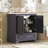 30" Single Bathroom Vanity In Ceramic Sink Without Mirror-232716084