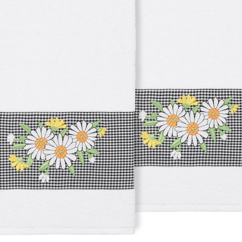 DAISY Midweight Bath Towel, White